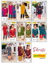 Shristi By Green Tomato Rayon Straight Cut Kurti With Bottom Dupatta Wholesale Market In Surat

